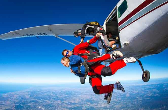 skydive activity - vibrations tours